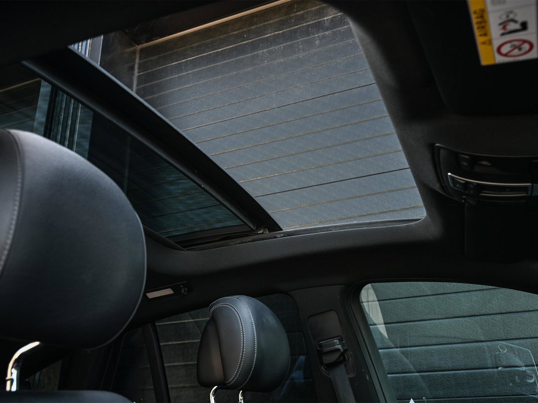 Panoramaschuifdak van glas, elektrisch met comfort- en automatische regensluiting