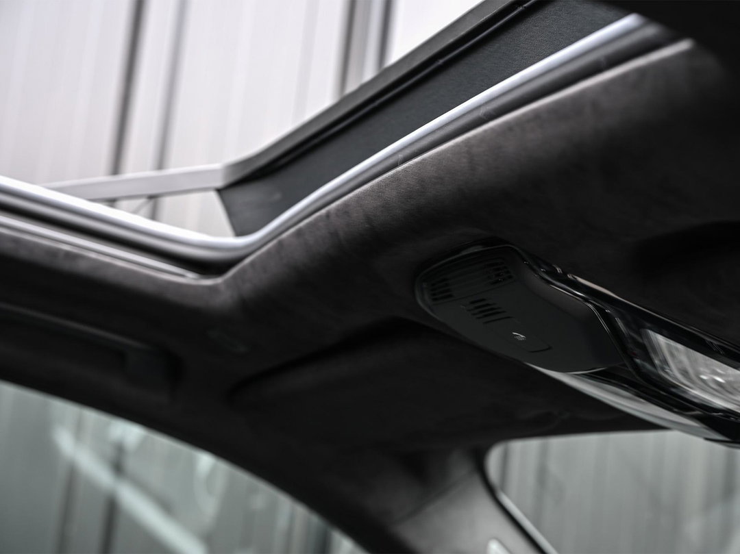 M hemelbekleding in Alcantara Schwarz